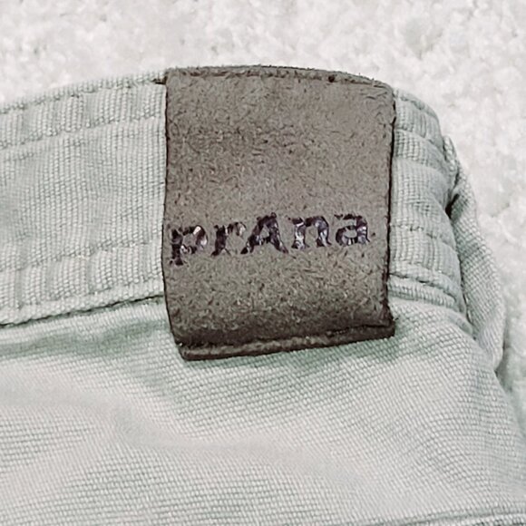 Prana Breathe Pants Men 32x30 Beige Straight Stretch Carpenter Utility Hiking - Picture 3 of 9